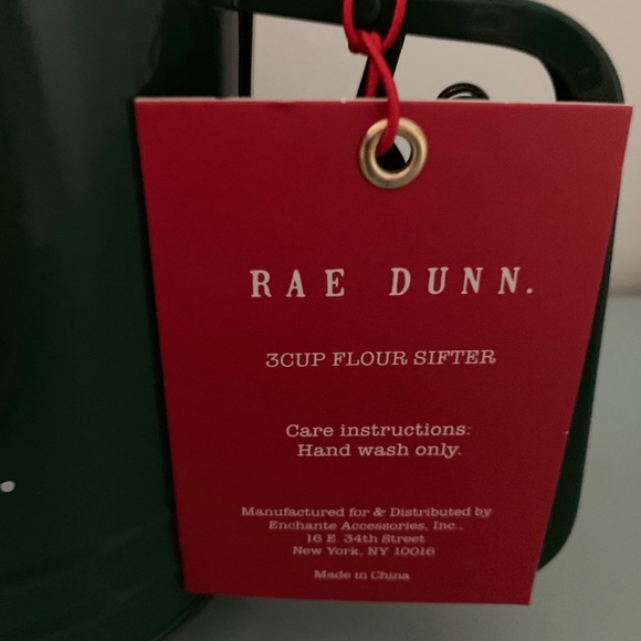 Rae Dunn Flour Sifter Set Joy Believe Nice NEW - Picture 2 of 8